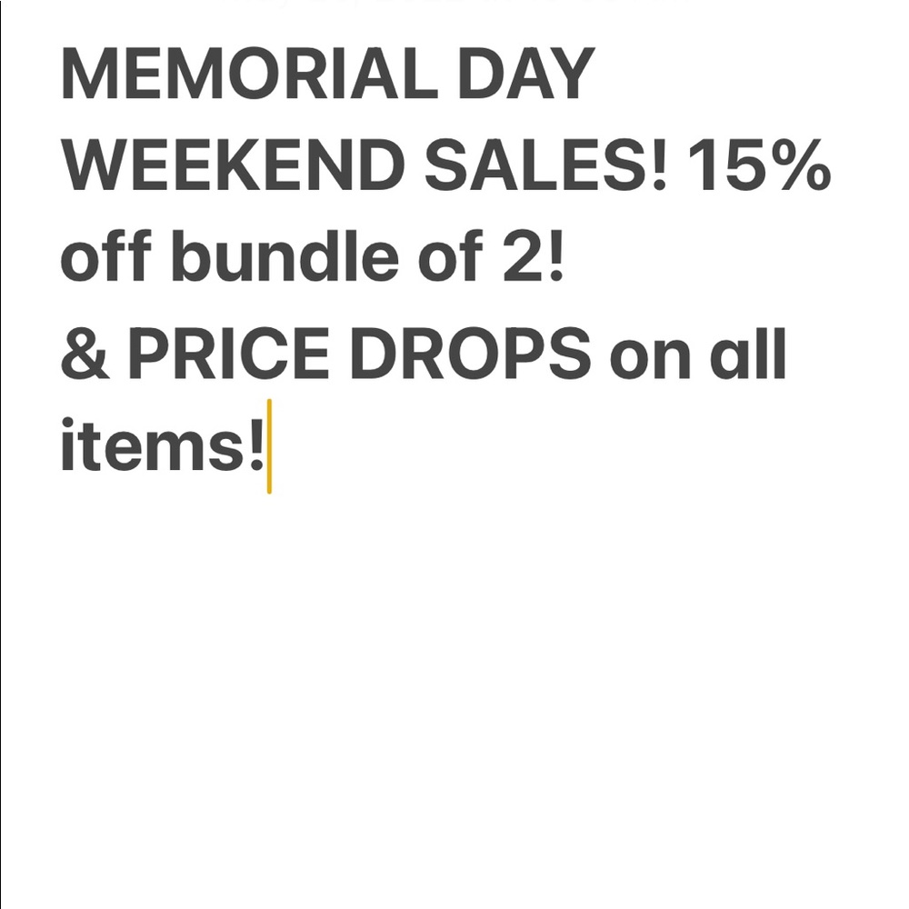 Accepting offers!